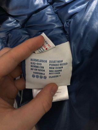 Giubbotto Moncler Bambino Blu