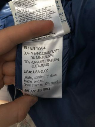 Giubbotto Moncler Bambino Blu