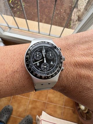 Orologio Swatch Irony in Alluminio Cronografo