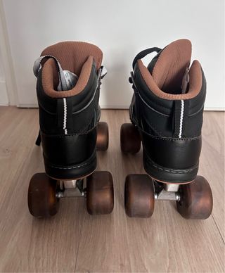 Patines Oxelo Quad Negros Estilo Retro