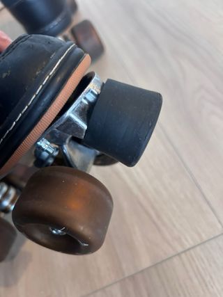 Patines Oxelo Quad Negros Estilo Retro