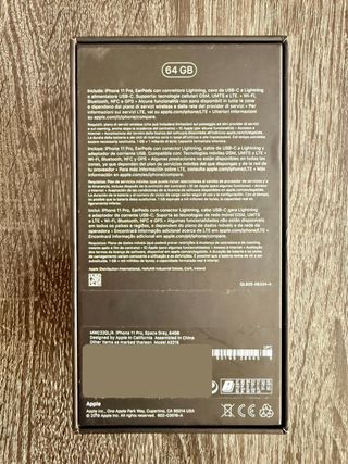 iPhone 11 Pro 64GB + 2 fundas