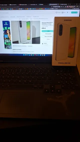 Samsung Galaxy A56 5G 256GB Novo na Caixa