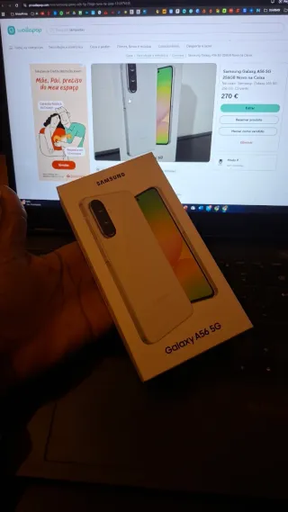 Samsung Galaxy A56 5G 256GB Novo na Caixa