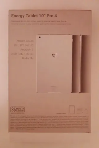 Tablet Energy Sistem pro4 Blanca