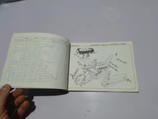 Catálogo Derbi Variant Piezas botón rojo Sle sl N