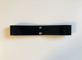 Michel Kors - Vestido rayas con cinturón negro