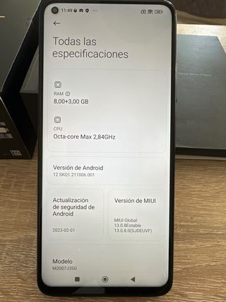 Xiaomi Mi 10T Pro 5G Negro