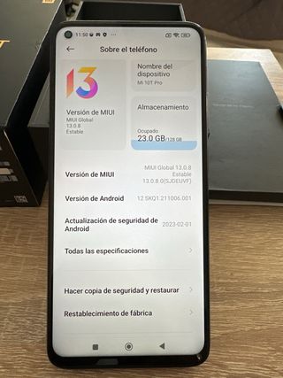 Xiaomi Mi 10T Pro 5G Negro