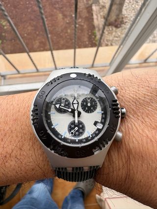 Reloj Swatch Irony Aluminium Cronógrafo