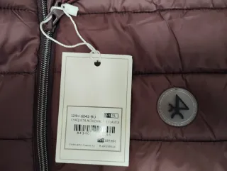 Chaqueta acolchada Valecuatro burdeos hombre