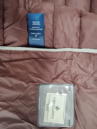 Chaqueta acolchada Valecuatro burdeos hombre