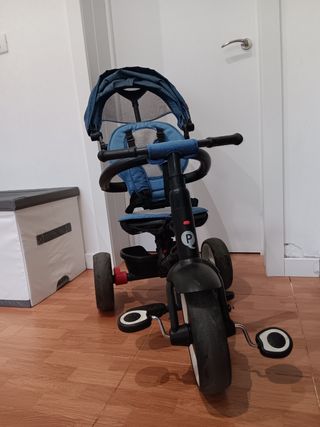 Triciclo Reclinable QPlay Evolutivo Azul