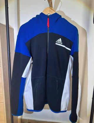 Chándal Adidas ZTE Negro y Azul