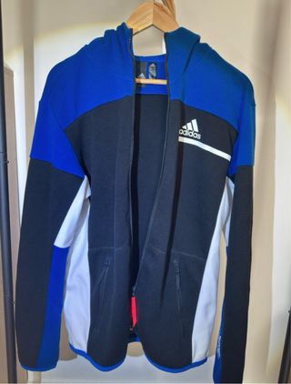 Chándal Adidas ZTE Negro y Azul