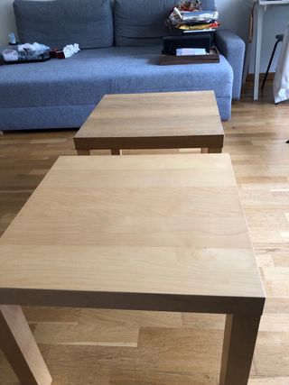 Mesas de salón de madera