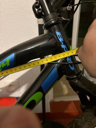 Bicicleta B-apro 24 Negra y Verde