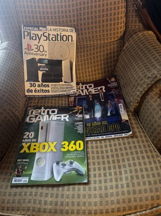 Lote Revistas Retrogamer+Especial Playstation
