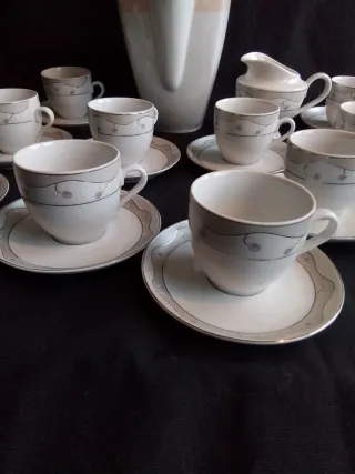 Juego de café porcelana Polonia