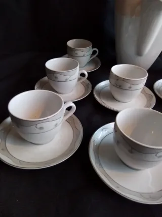 Juego de café porcelana Polonia