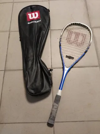 Raqueta Squash Wilson Punisher + Funda