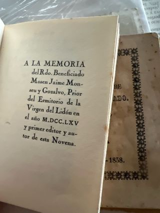 Novena Virgen del Lidon Coronación 1924