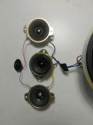 Woofer, medios y tweeter Sony SS-L90V