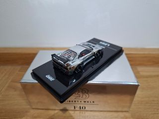 INNO MODELS 1:64 Ferrari F40 LBWK Cromado