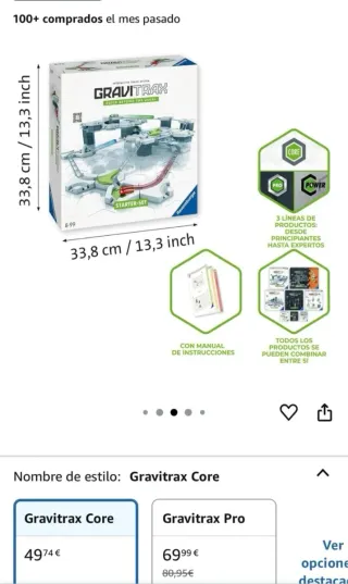 3 sets Gravitrax: juntos o separados.