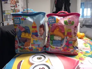 Bolsa Mega Bloks Construcción Infantil