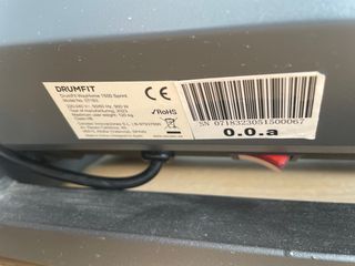 Cinta Correr DrumFit WayHome 1500Sprint