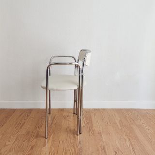 Conjunto 4 Sillas Tubulares Comedor