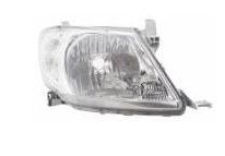 Faro Derecho Regulacion Manual/Electrica Con Intermitente Blanco (2009-) para Toyota HILUX 2006