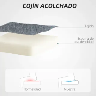 Silla escritorio gris