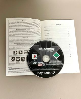 X-Men: El Videojuego Oficial PS2