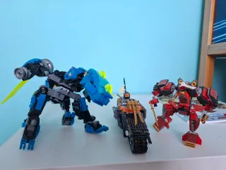 Lego Ninjago Robots y Moto