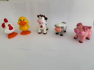 Juguetes Granja Articulados Niños 1-3 Años