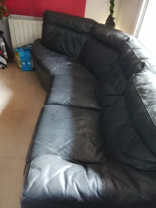 Sofá negro
