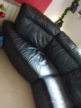 Sofá negro
