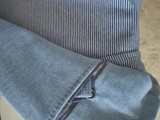 Americana Massimo Dutti Algodón Azul