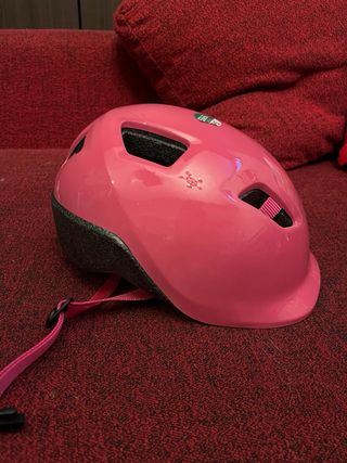 Casco bici niña rosa Talla S 53-56 cm