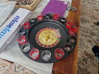 Juego Ruleta Drinking Roulette Set