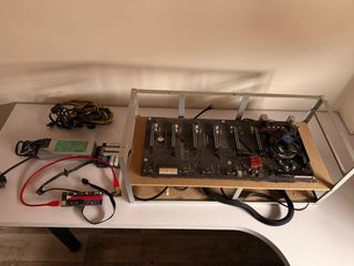 Rig Minería 6 GPUs