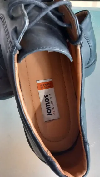 Zapatos de piel Lamos Talla 41 Negro