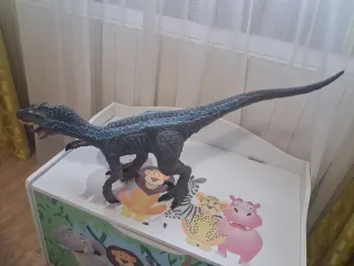 Figura Dinosaurio T-Rex Azul