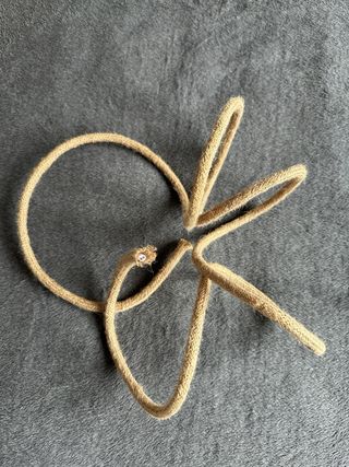 Cable eléctrico vintage - textil yute 175 cm