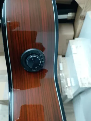 Guitarra flamenca autoamplificada