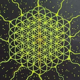 Flor de la Vida - Arte Geométrico