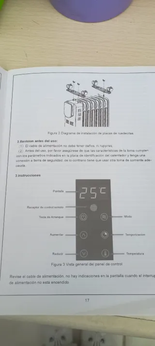 OJO es un Radiador de aceite Homecom