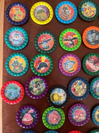 Tazos Pokémon Roks Colección